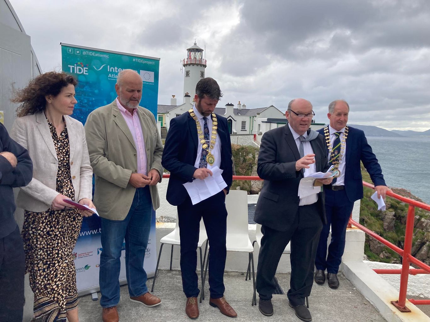 Launch of TIDE VR Experience at Fanad Lighthouse, Donegal