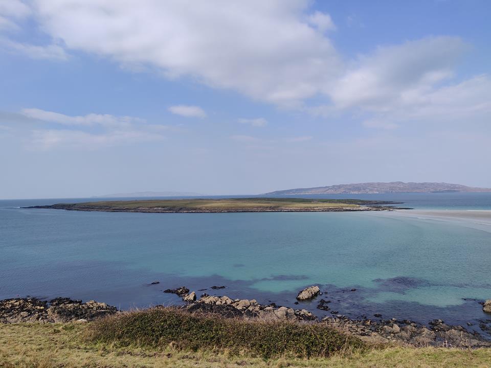 nishkeel Island in Gweebarra Bay, County Donegal by Don McMahan