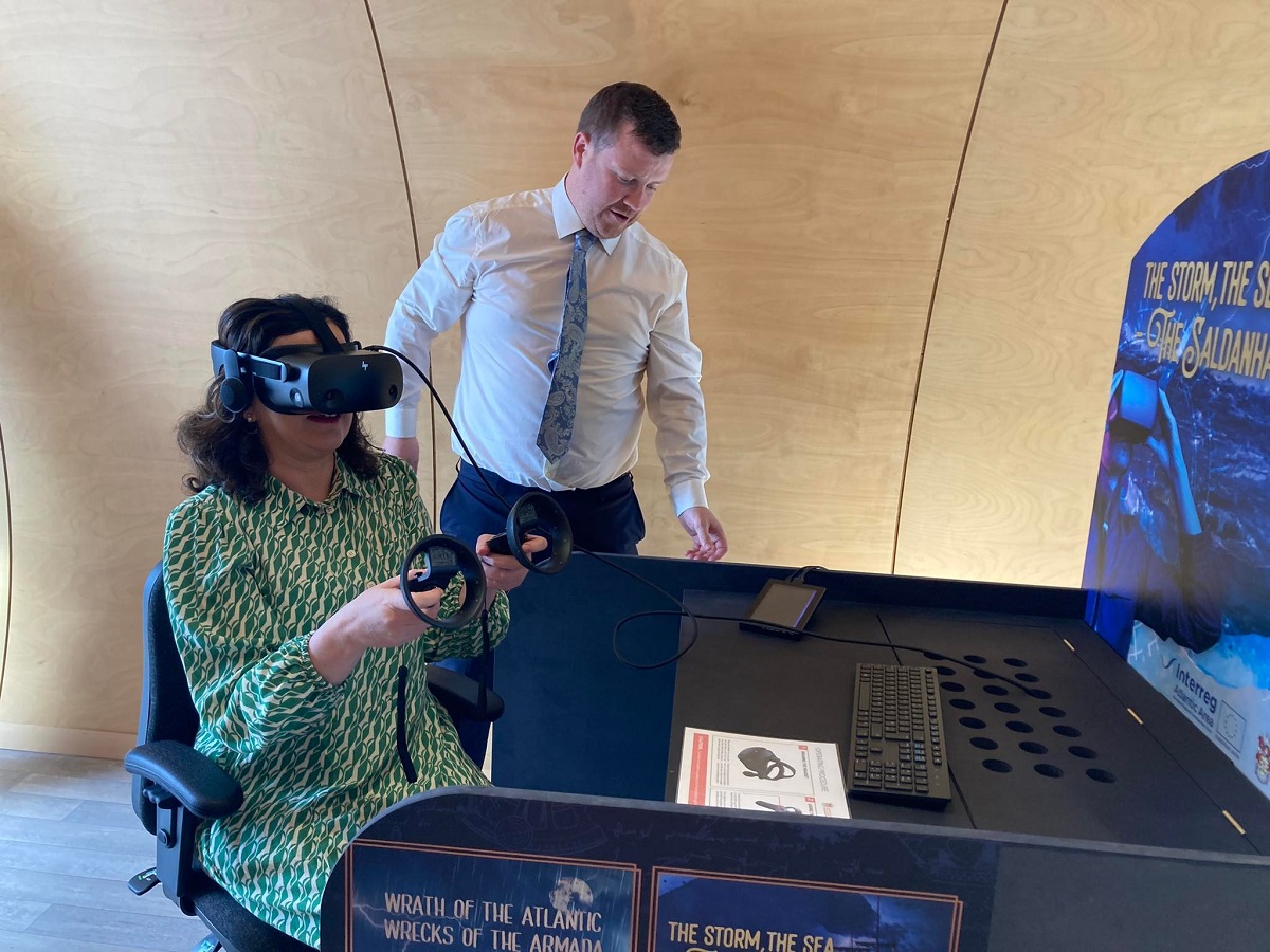 Launch of TIDE VR Experience at Fanad Lighthouse, Donegal